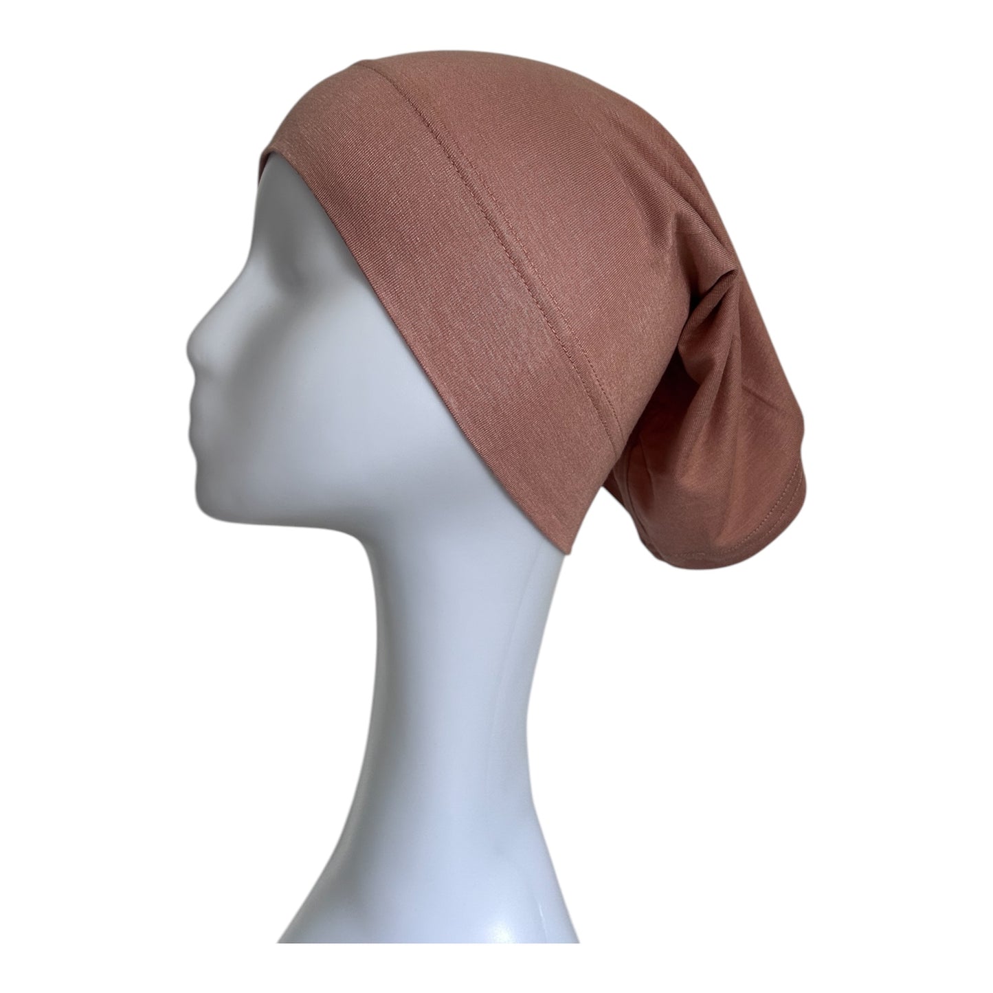 Bamboo Modal Hijab mit Unterkappe - Light Brown
