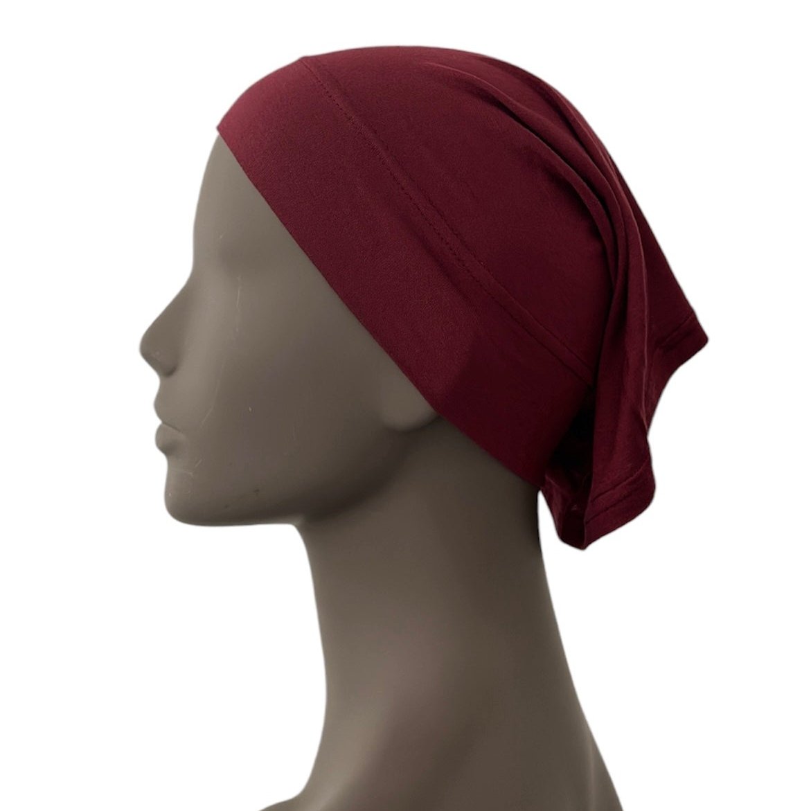 Premium Jersey Unterkappe Maroon
