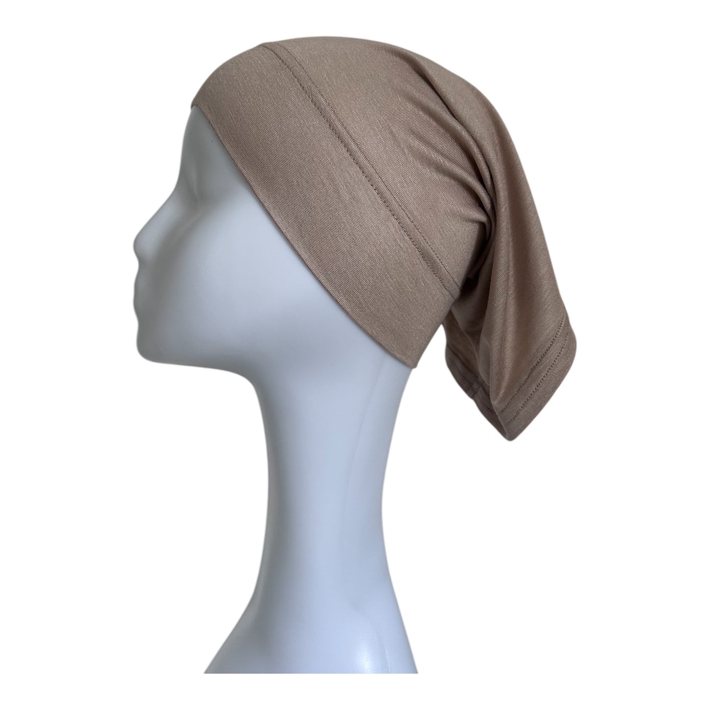 Bamboo Modal Hijab mit Unterkappe - Beige