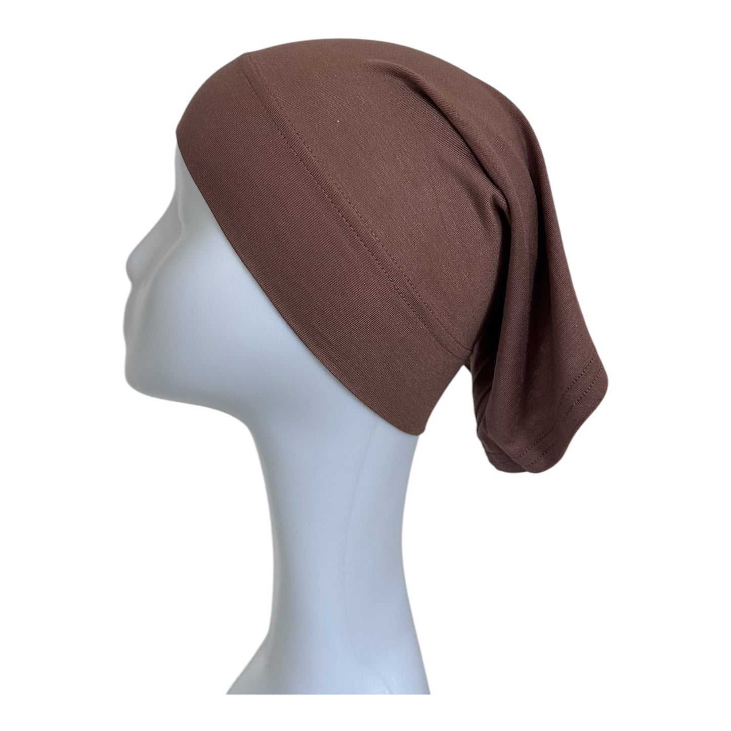 Bamboo Modal Hijab mit Unterkappe - Latte